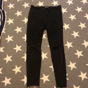 EUC Madewell high rise skinny jeans